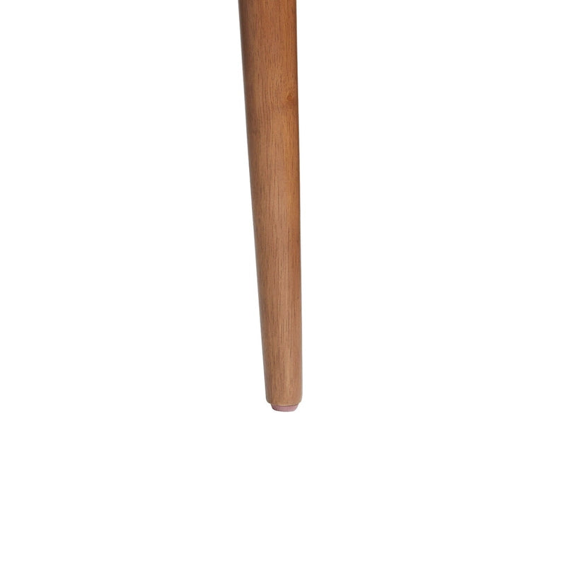 Table à manger en bois de 150 cm, style mid-century, 4 à 6 places, Noyer / Frêne Anglais