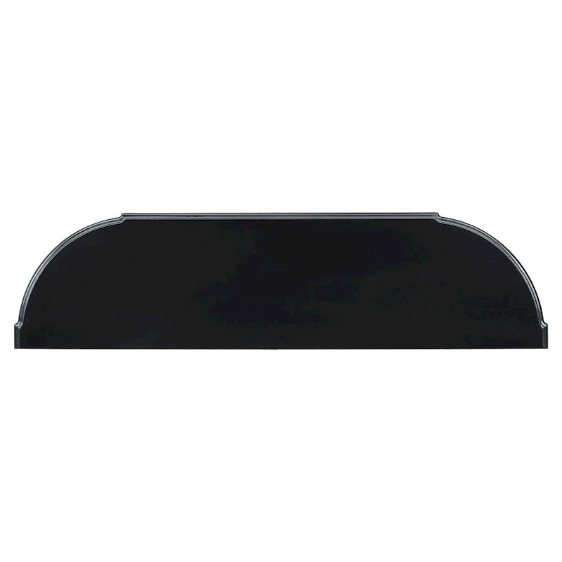 Console incurvée de 52 po avec 4 tiroirs et 1 étagère – Bleu/Noir antique, assemblage par 1 personne