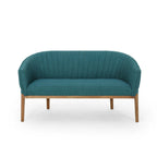 Causeuse Galena style glamour moderne du milieu du siècle par Christopher Knight Home