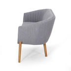 Causeuse Galena style glamour moderne du milieu du siècle par Christopher Knight Home