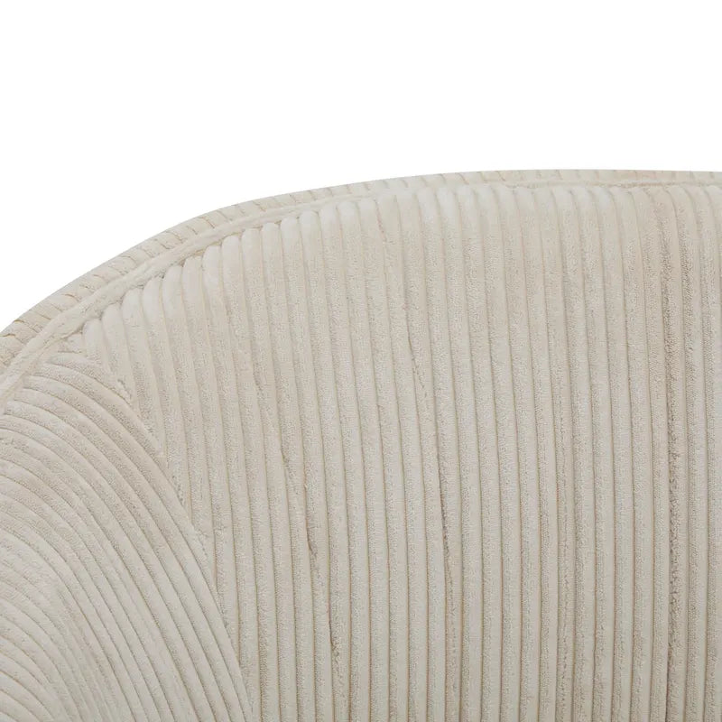 Causeuse Galena style glamour moderne du milieu du siècle par Christopher Knight Home