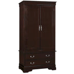 Armoire de style traditionnel – Noir/Cappuccino/Beige/Cerisier/Chêne/Blanc/Gris, 7 couleurs, Simple