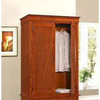 Armoire de style traditionnel – Noir/Cappuccino/Beige/Cerisier/Chêne/Blanc/Gris, 7 couleurs, Simple