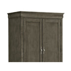 Armoire de style traditionnel – Noir/Cappuccino/Beige/Cerisier/Chêne/Blanc/Gris, 7 couleurs, Simple