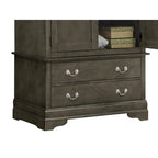 Armoire de style traditionnel – Noir/Cappuccino/Beige/Cerisier/Chêne/Blanc/Gris, 7 couleurs, Simple