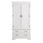 Armoire de style traditionnel – Noir/Cappuccino/Beige/Cerisier/Chêne/Blanc/Gris, 7 couleurs, Simple