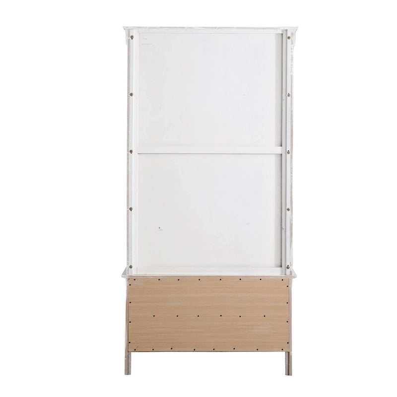 Armoire de style traditionnel – Noir/Cappuccino/Beige/Cerisier/Chêne/Blanc/Gris, 7 couleurs, Simple