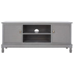 Meuble TV 2 portes 1 étagère Paola SAFAVIEH - 47 L x 16 P x 20 H - 47Lx16Px20H