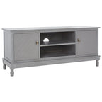 Meuble TV 2 portes 1 étagère Paola SAFAVIEH - 47 L x 16 P x 20 H - 47Lx16Px20H