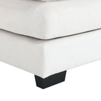 Canapé d'angle modulable 6 places en U blanc/gris/vert/bleu/noir